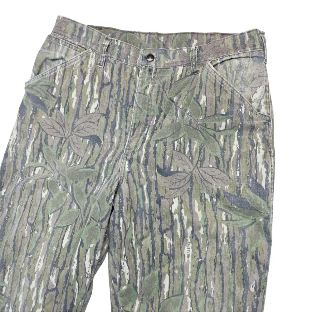 Duxbak Realtree Camo Hunting Pants Mens 35x31 Thinsulate Insulated Trousers